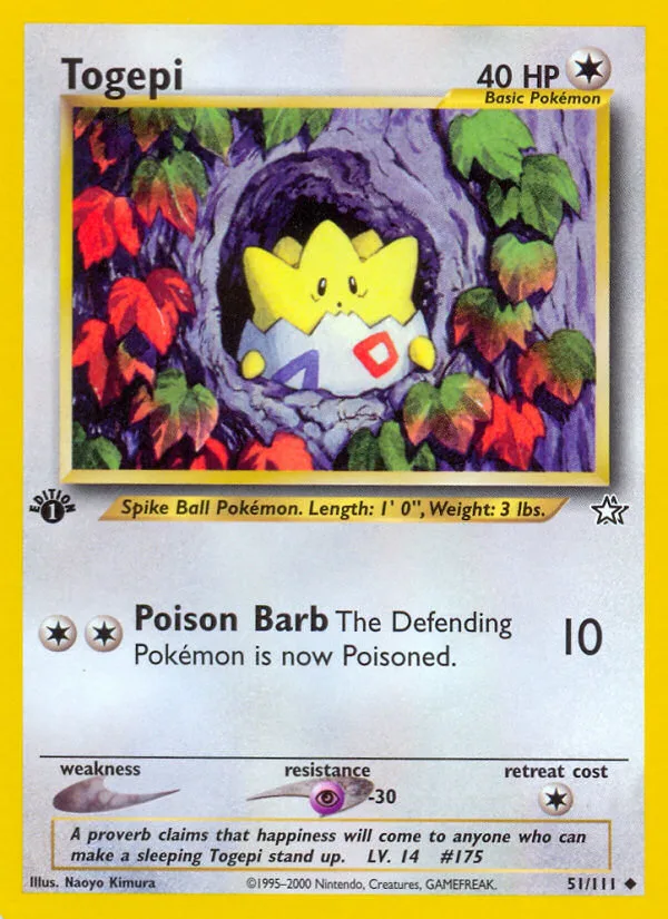 Togepi, Neo Genesis #51/111