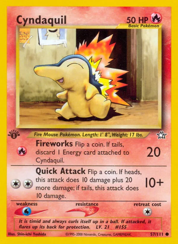 Cyndaquil, Neo Genesis #57/111