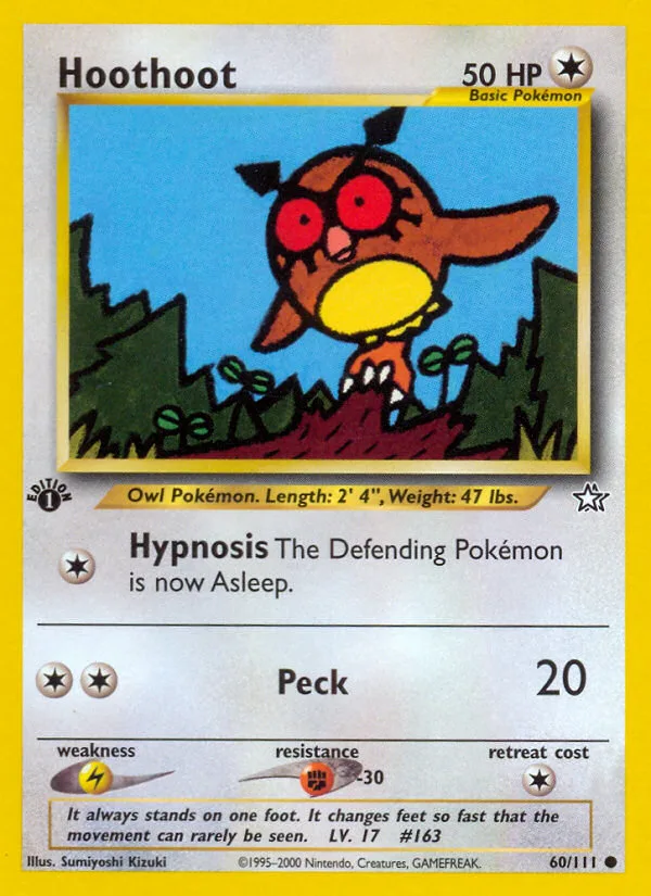 Hoothoot, Neo Genesis #60/111