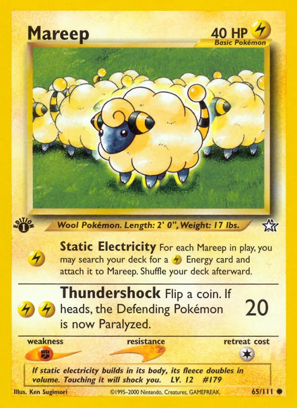 Mareep, Neo Genesis #65/111