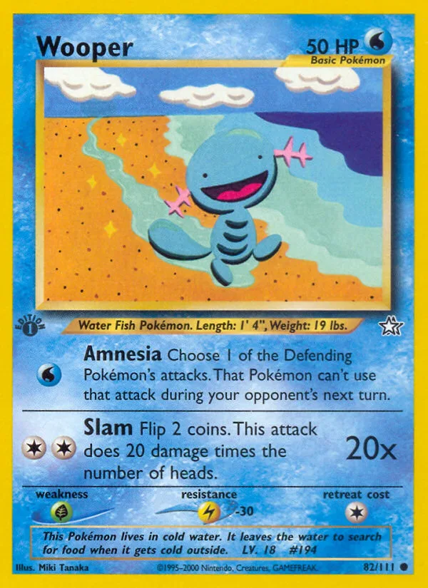 Wooper, Neo Genesis #82/111