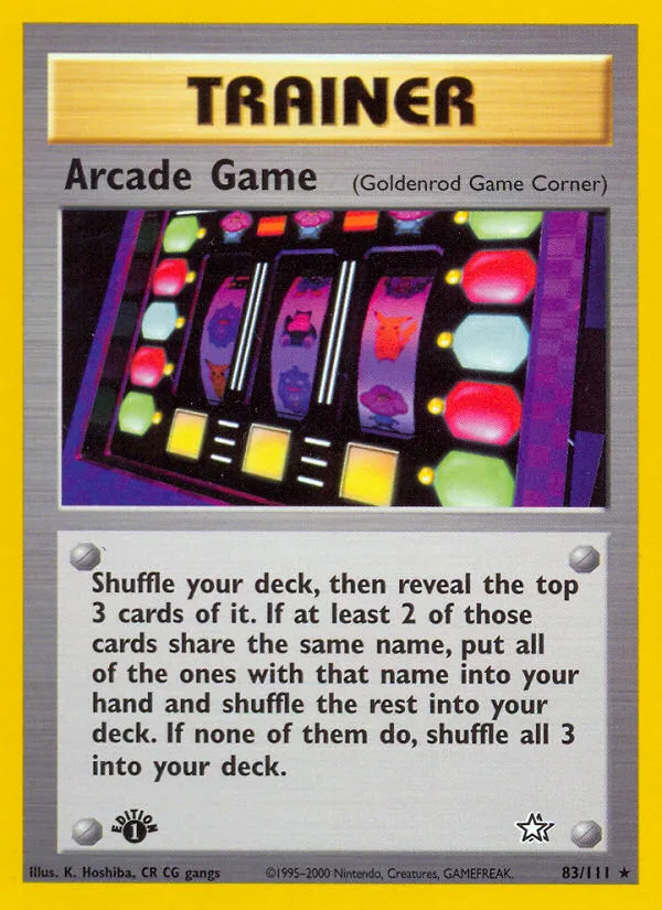 Arcade Game, Neo Genesis #83/111