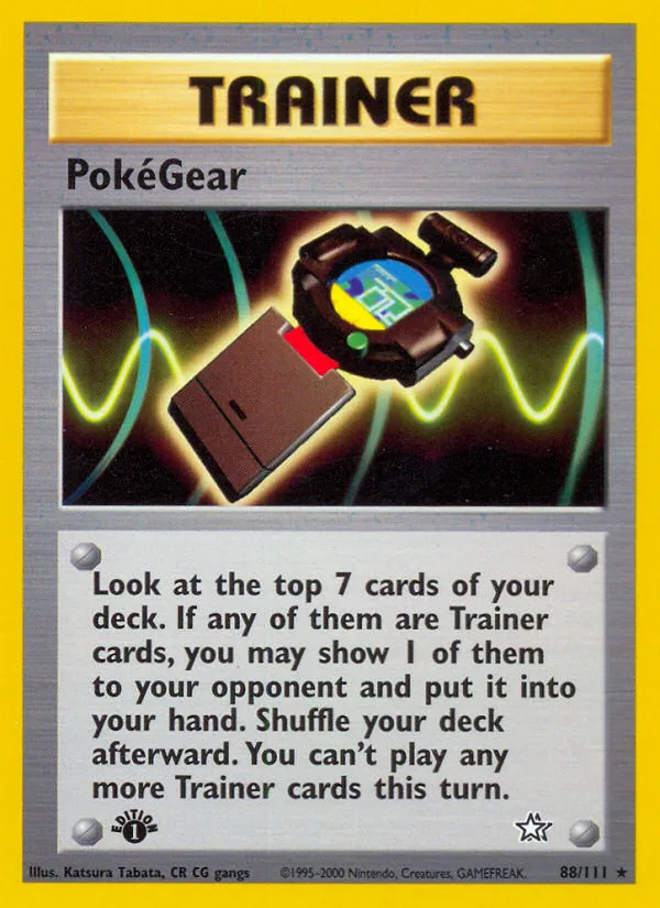 PokéGear, Neo Genesis #88/111