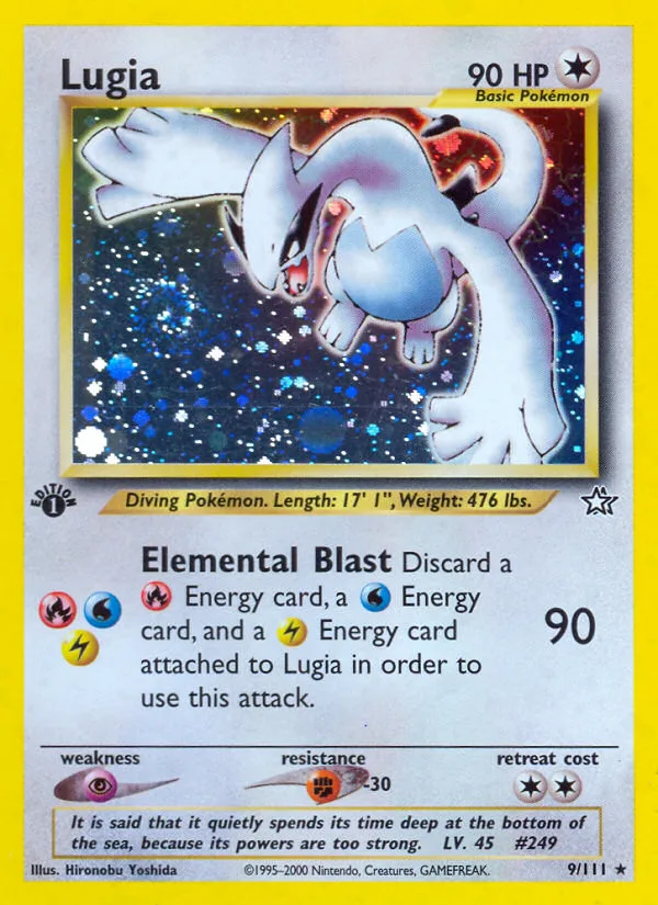 Lugia, Neo Genesis #9/111