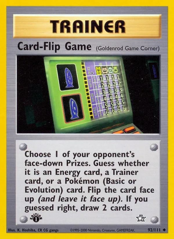 Card-Flip Game, Neo Genesis #92/111