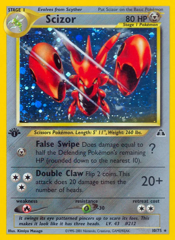 Scizor, Neo Discovery #10/75