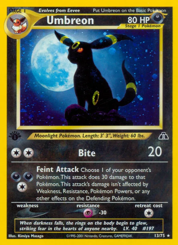 Umbreon, Neo Discovery #13/75