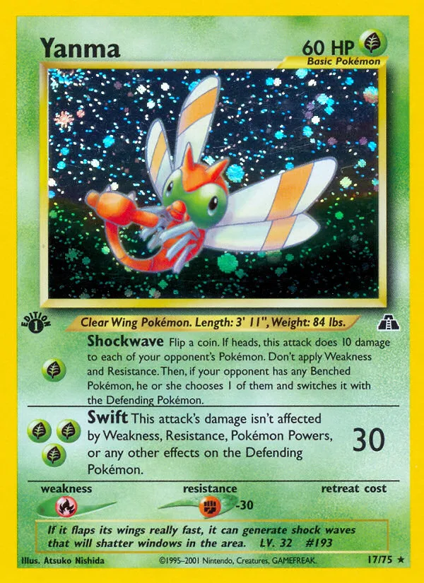 Yanma, Neo Discovery #17/75
