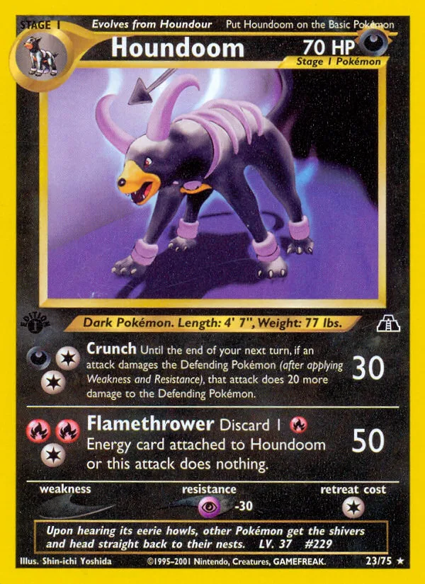 Houndoom, Neo Discovery #23/75