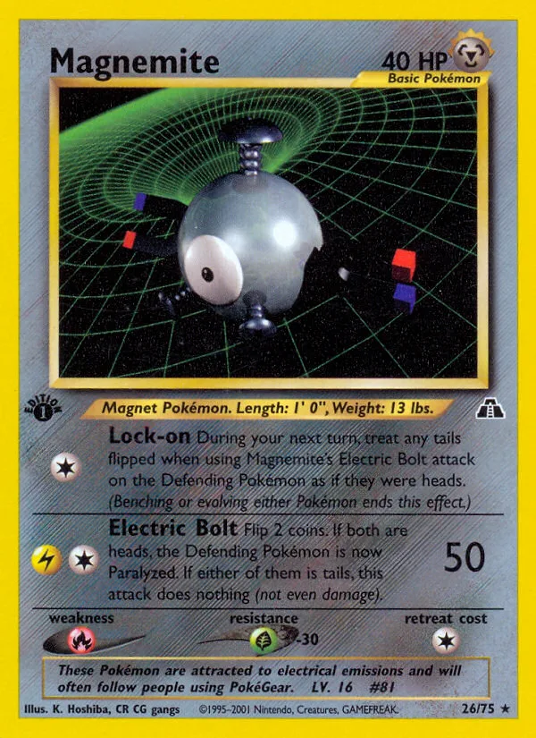 Magnemite, Neo Discovery #26/75