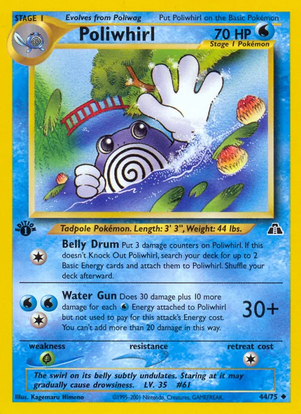 Poliwhirl, Neo Discovery #44/75