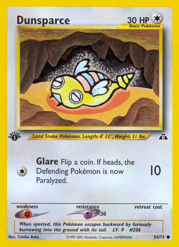 Dunsparce, Neo Discovery #54/75