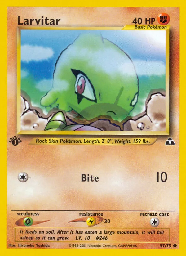 Larvitar, Neo Discovery #57/75