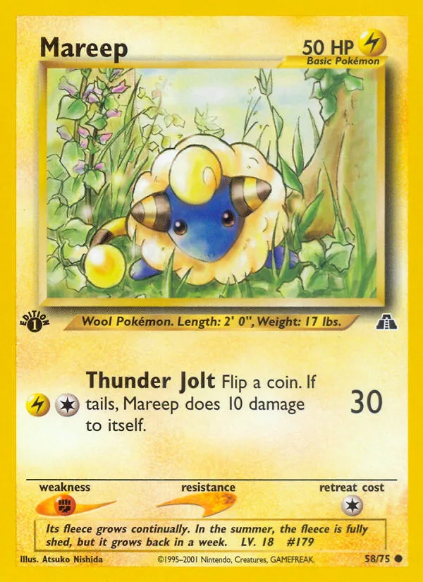 Mareep, Neo Discovery #58/75