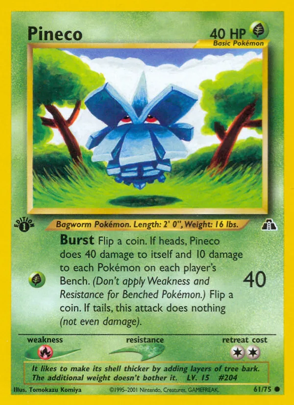 Pineco, Neo Discovery #61/75