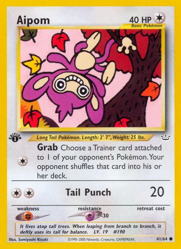 Aipom, Neo Revelation #41/64