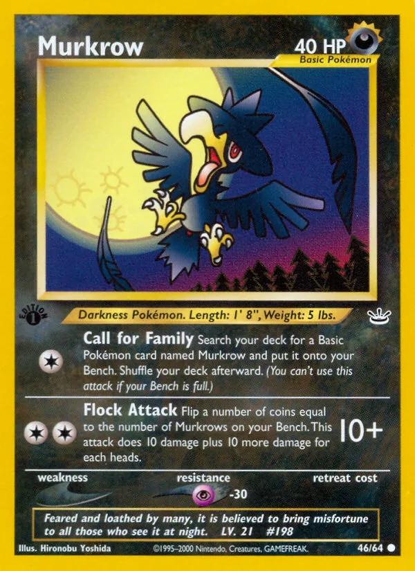 Murkrow, Neo Revelation #46/64