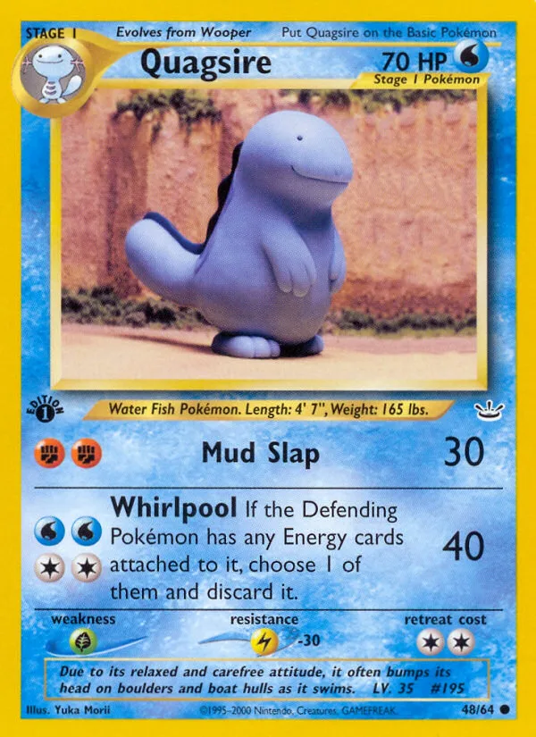 Quagsire, Neo Revelation #48/64