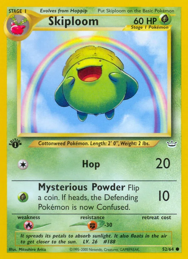 Skiploom, Neo Revelation #52/64