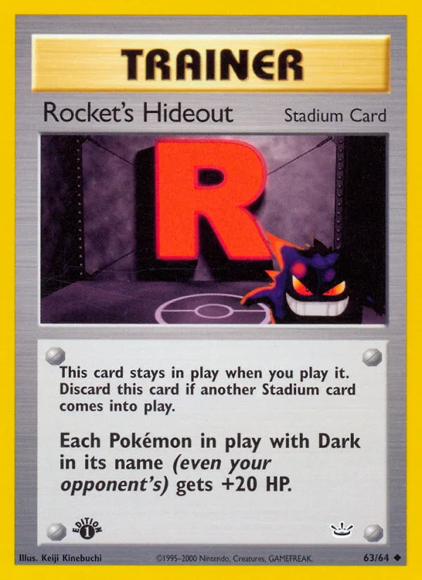 Rocket's Hideout, Neo Revelation #63/64
