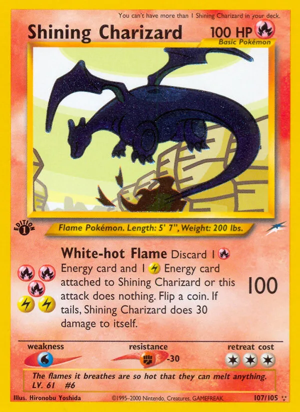 Shining Charizard, Neo Destiny #107/105