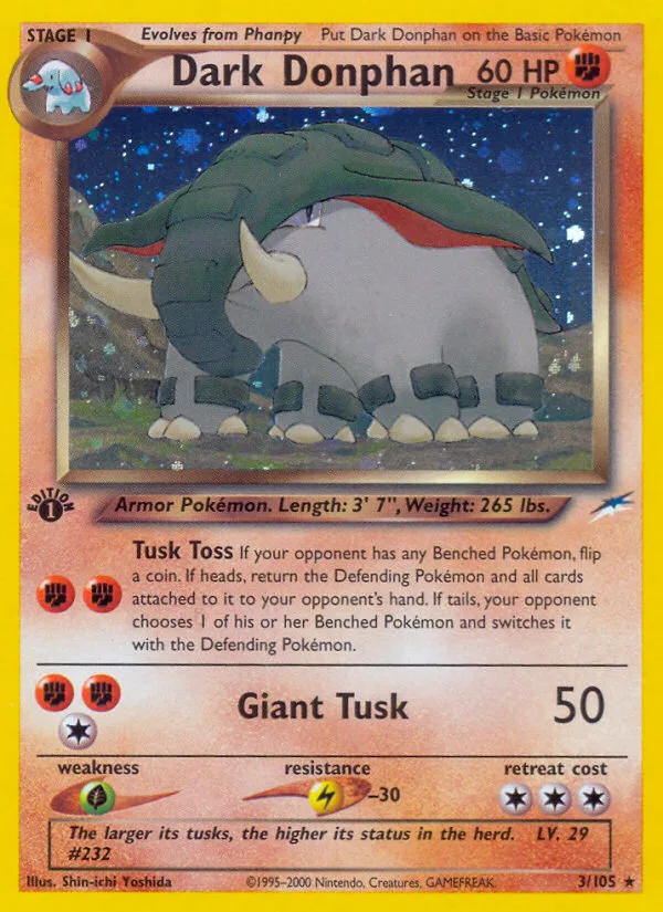 Dark Donphan, Neo Destiny #3/105