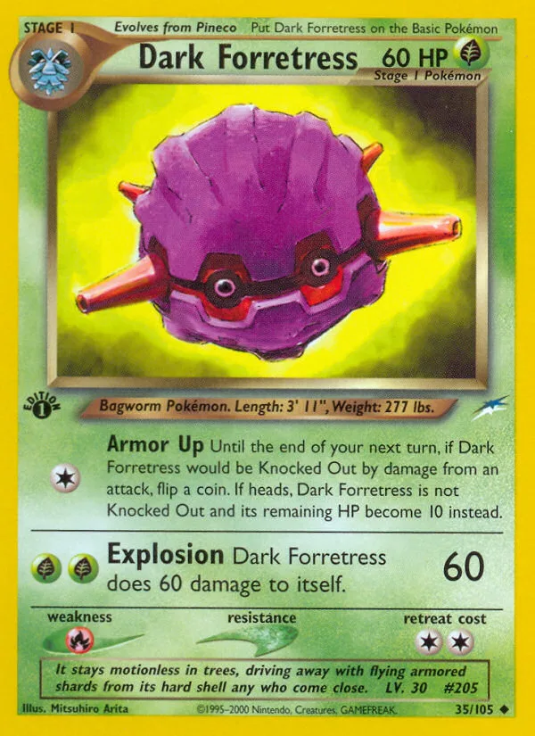 Dark Forretress, Neo Destiny #35/105