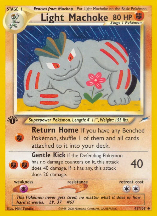 Light Machoke, Neo Destiny #49/105