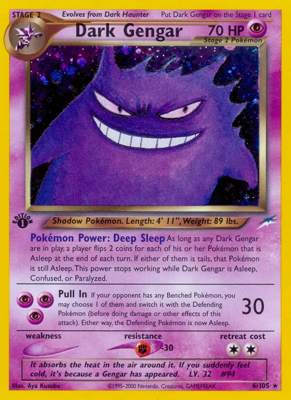 Dark Gengar, Neo Destiny #6/105