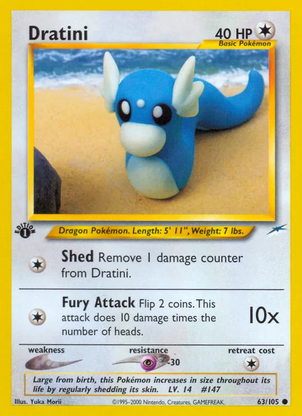Dratini, Neo Destiny #63/105