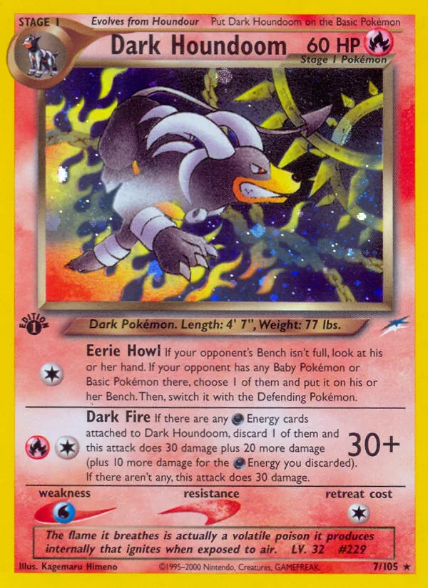 Dark Houndoom, Neo Destiny #7/105