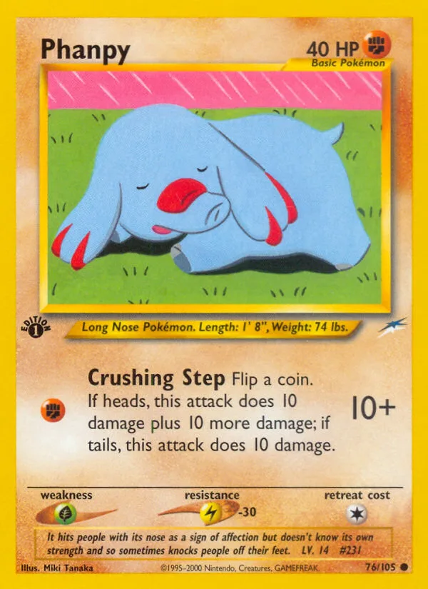 Phanpy, Neo Destiny #76/105