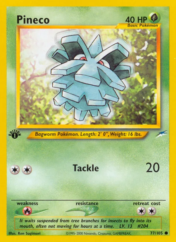 Pineco, Neo Destiny #77/105