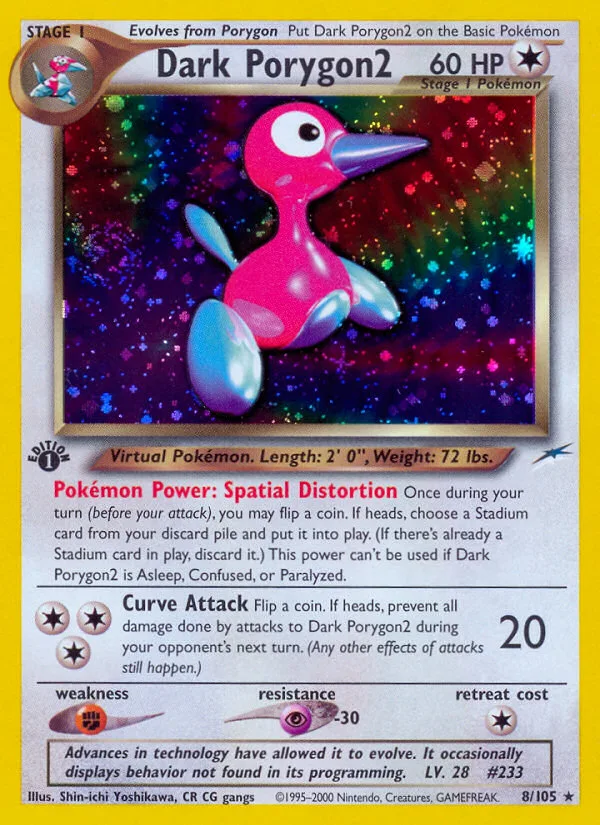 Dark Porygon2, Neo Destiny #8/105