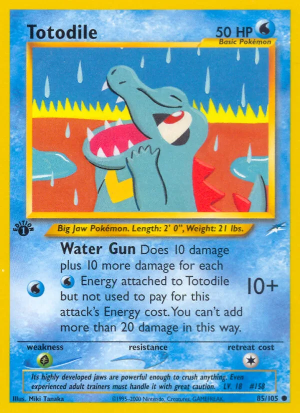 Totodile, Neo Destiny #85/105