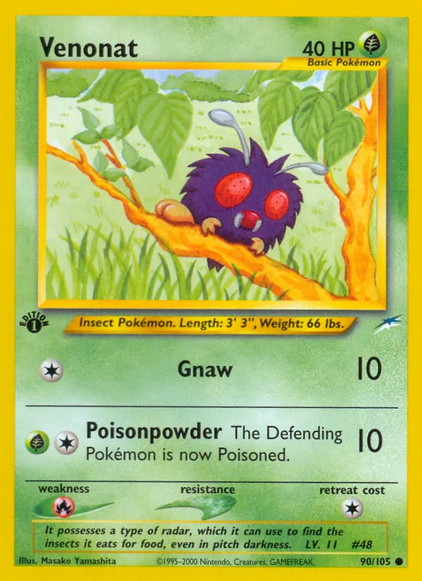 Venonat, Neo Destiny #90/105