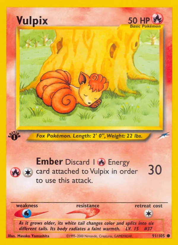 Vulpix, Neo Destiny #91/105