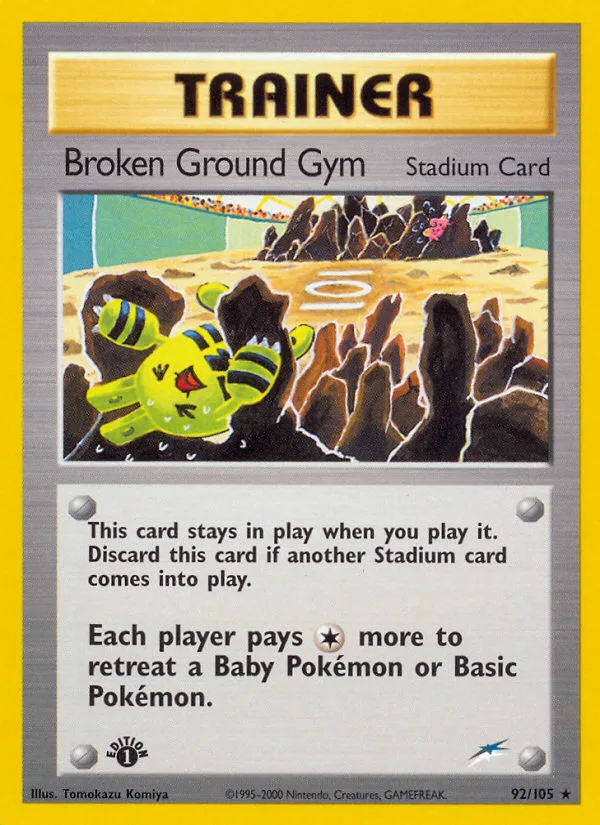 Broken Ground Gym, Neo Destiny #92/105