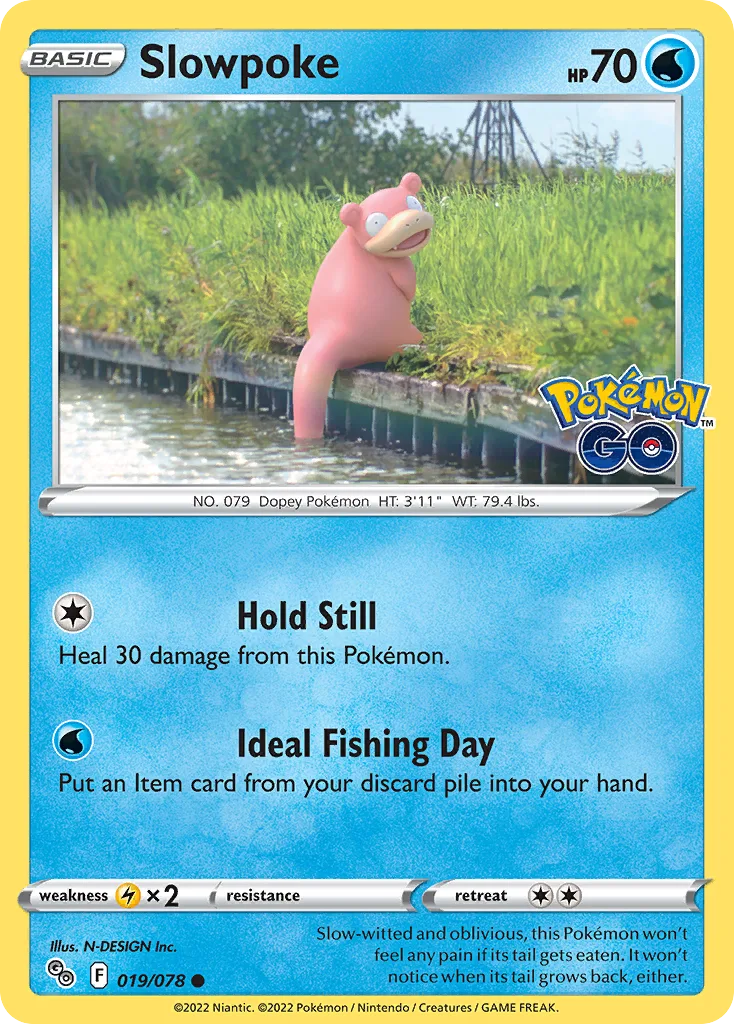 Slowpoke, Pokémon GO #019/078