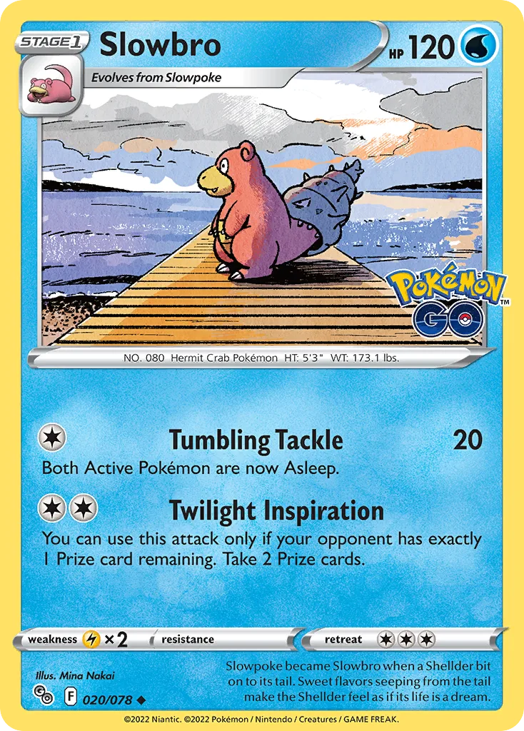 Slowbro, Pokémon GO #020/078
