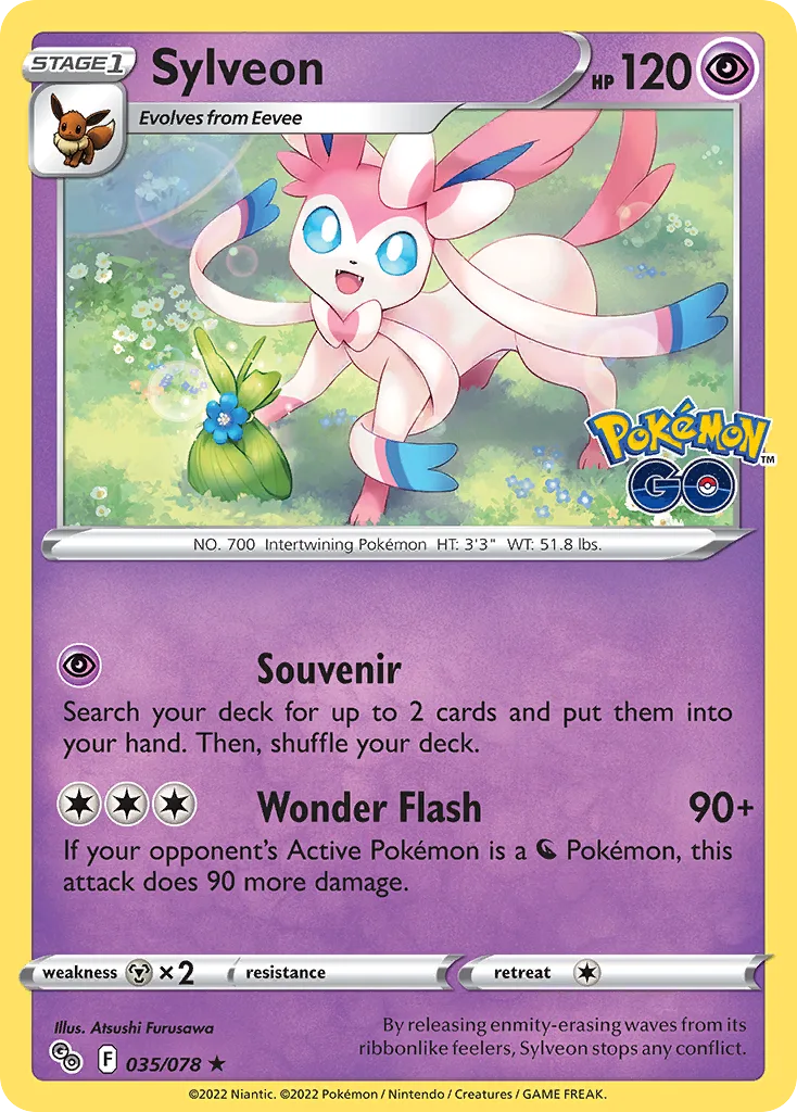 Sylveon, Pokémon GO #035/078