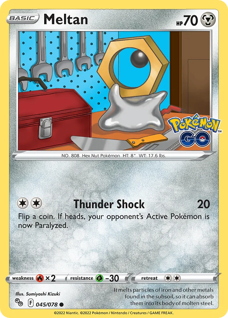 Meltan, Pokémon GO #045/078