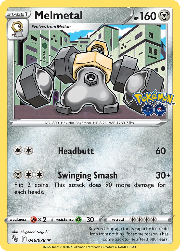 Melmetal, Pokémon GO #046/078