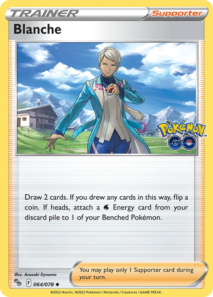 Blanche, Pokémon GO #064/078