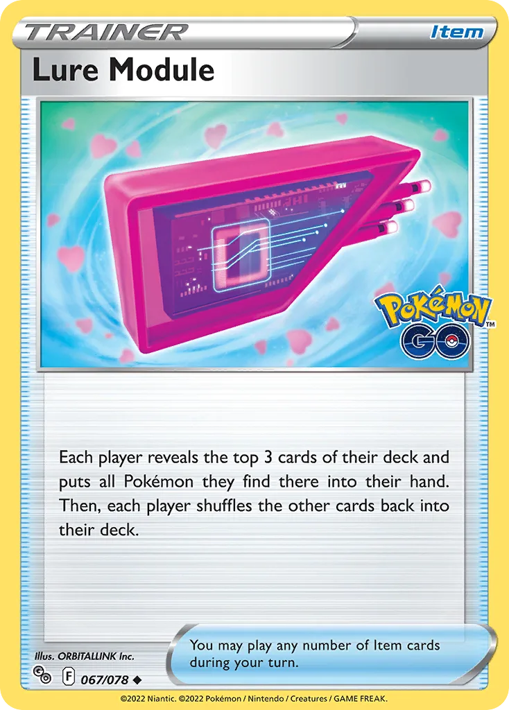 Lure Module, Pokémon GO #067/078