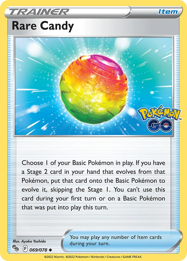 Rare Candy, Pokémon GO #069/078