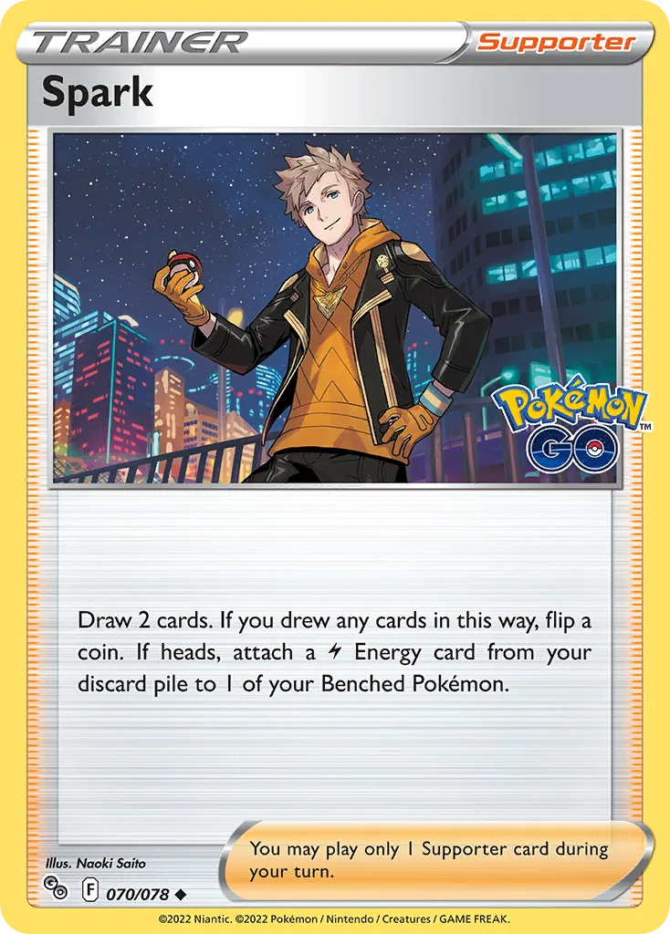 Spark, Pokémon GO #070/078