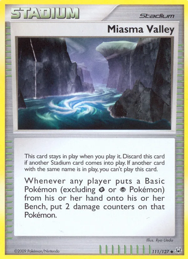 Miasma Valley, Platinum #111/127