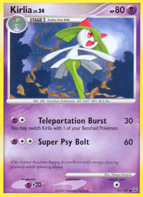 Kirlia, Platinum #51/127