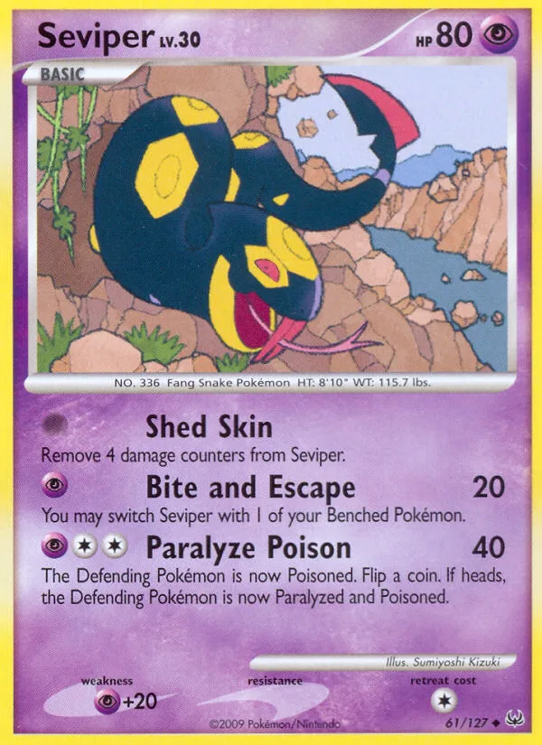 Seviper, Platinum #61/127